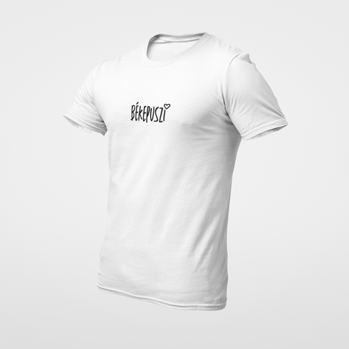 Békepuszi - unisex prémium póló