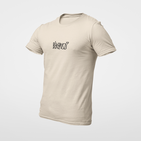 Békepuszi - unisex prémium póló