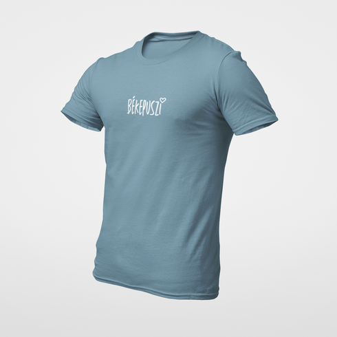 Békepuszi - unisex prémium póló