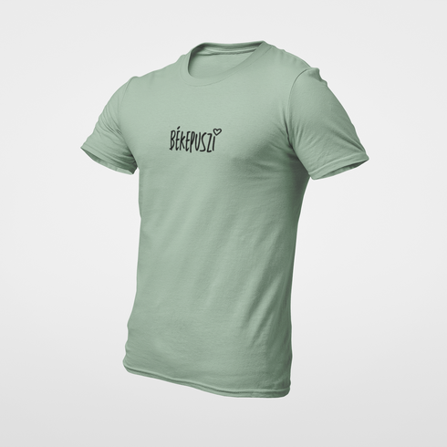 Békepuszi - unisex prémium póló
