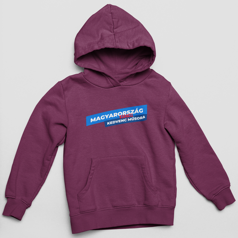 MKRM logó - unisex kapucnis pulóver