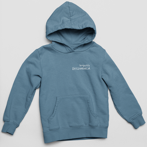 Kognitív disszonancia – unisex kapucnis pulóver